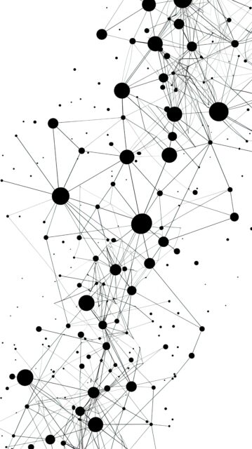 geometric, connected, dots, black and white r, geometric, connected, dots, black and white --ar 16:9 --style raw --stylize 250 Job ID: 825b37bb-939c-4ffa-9ca4-e9de45578e4f