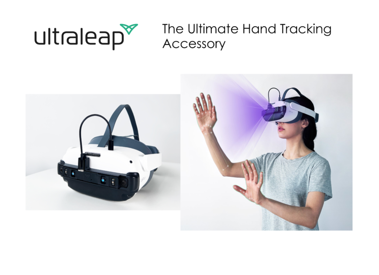 Ultraleap hand tracking accessory